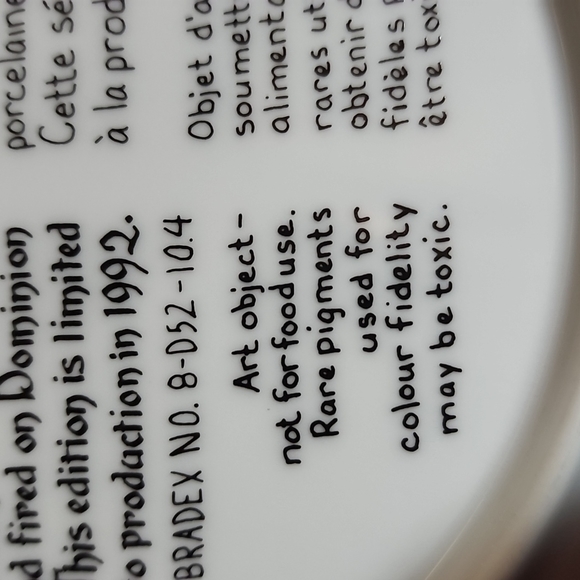 Stewart Sherwood joyful carolers 1992 limited edition collectors plate - Picture 10 of 12